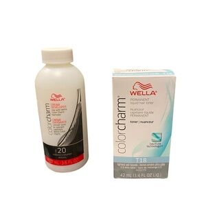 Wella Color Charm Cream Developer and Liquid Toner Set